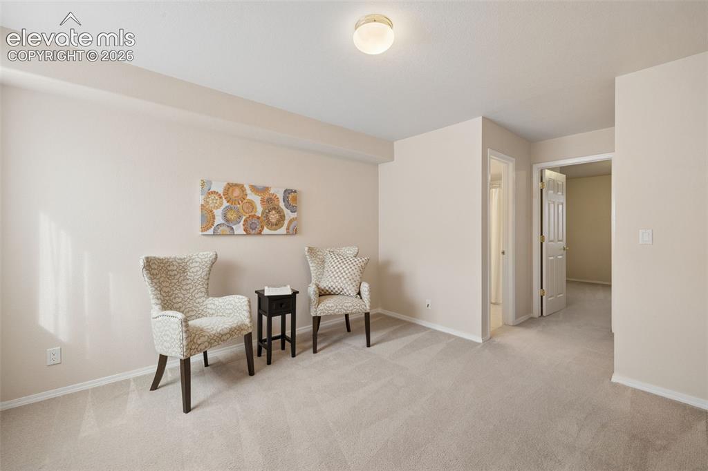Image 23 of 37: Finished Basement offers Family Room 
