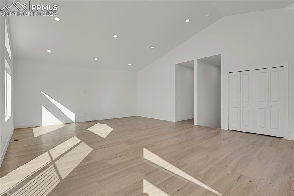 Image 9 of 29: This image shows the same model with alternate finishes. Actual home is cur