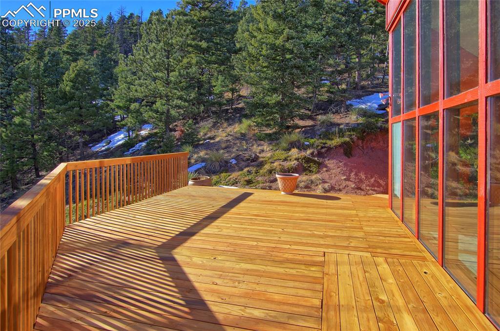 Image 24 of 33: View of wooden terrace