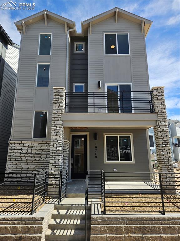 Caption: Front of Structure