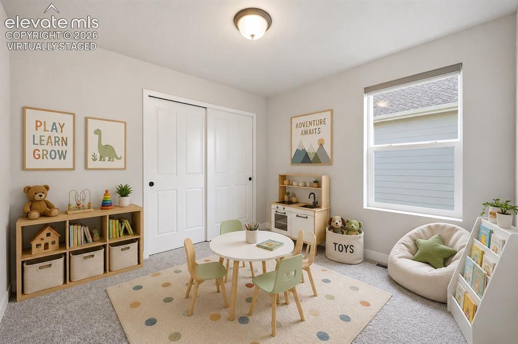 Image 31 of 50: Virtually Staged
Bedroom #3 - upper