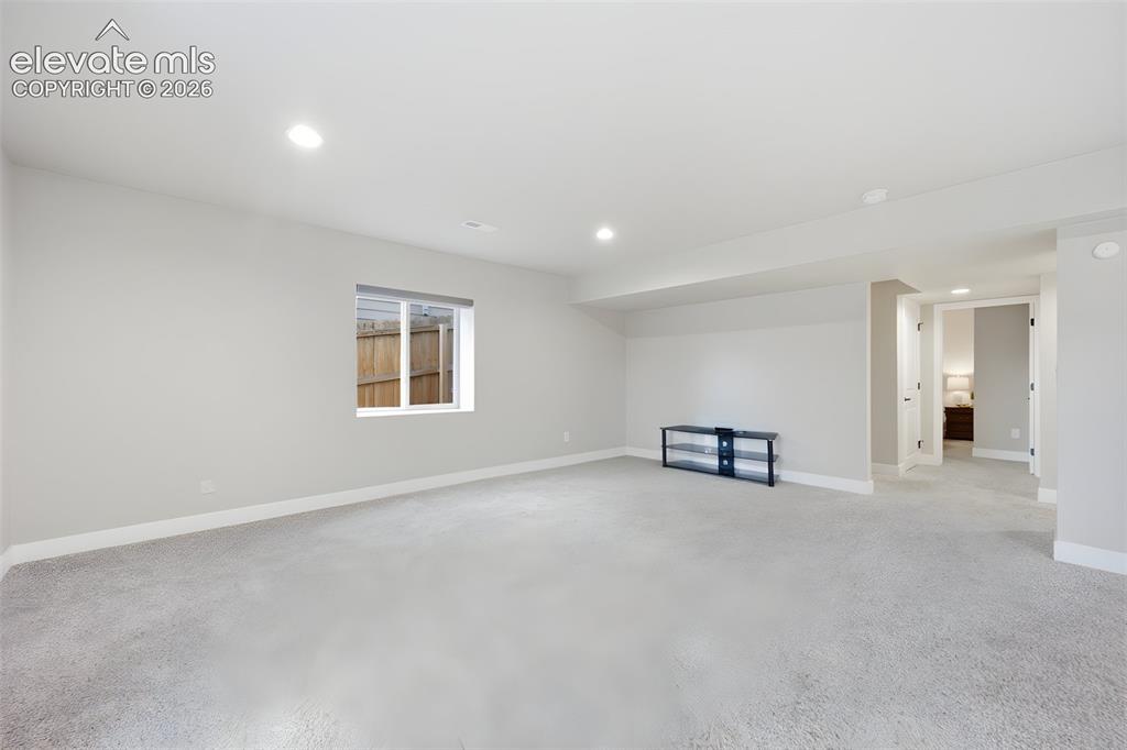 Image 49 of 50: Rec Room- basement