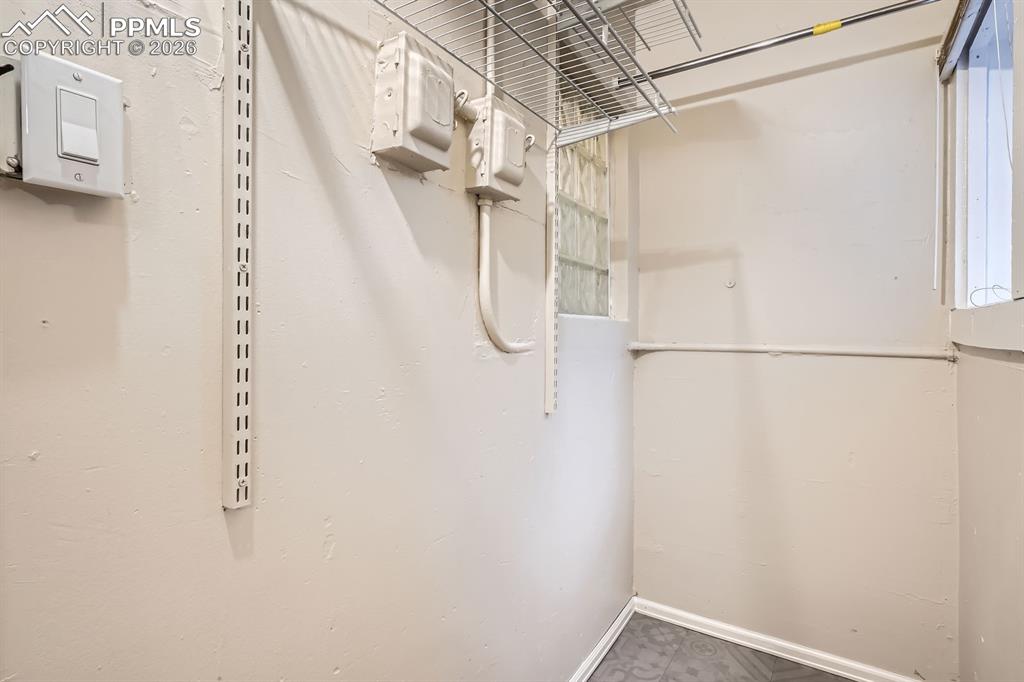 Image 15 of 28: Lower Unit Bedroom Closet