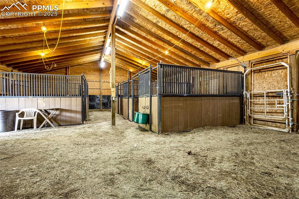 Image 44 of 50: 5 Stalls for horses.