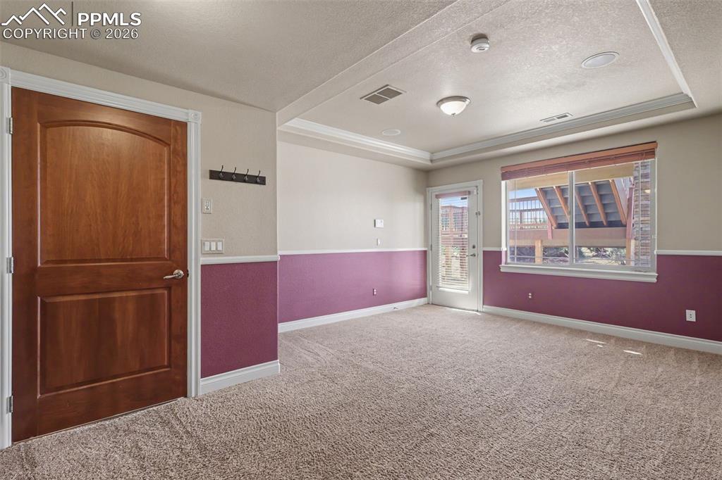 Image 38 of 50:  Guest Living Room Area with Separate Exterior Entrance