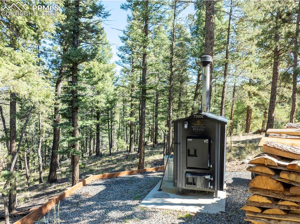 Image 35 of 38: and a wood boiler to keep you utilities ultra low!