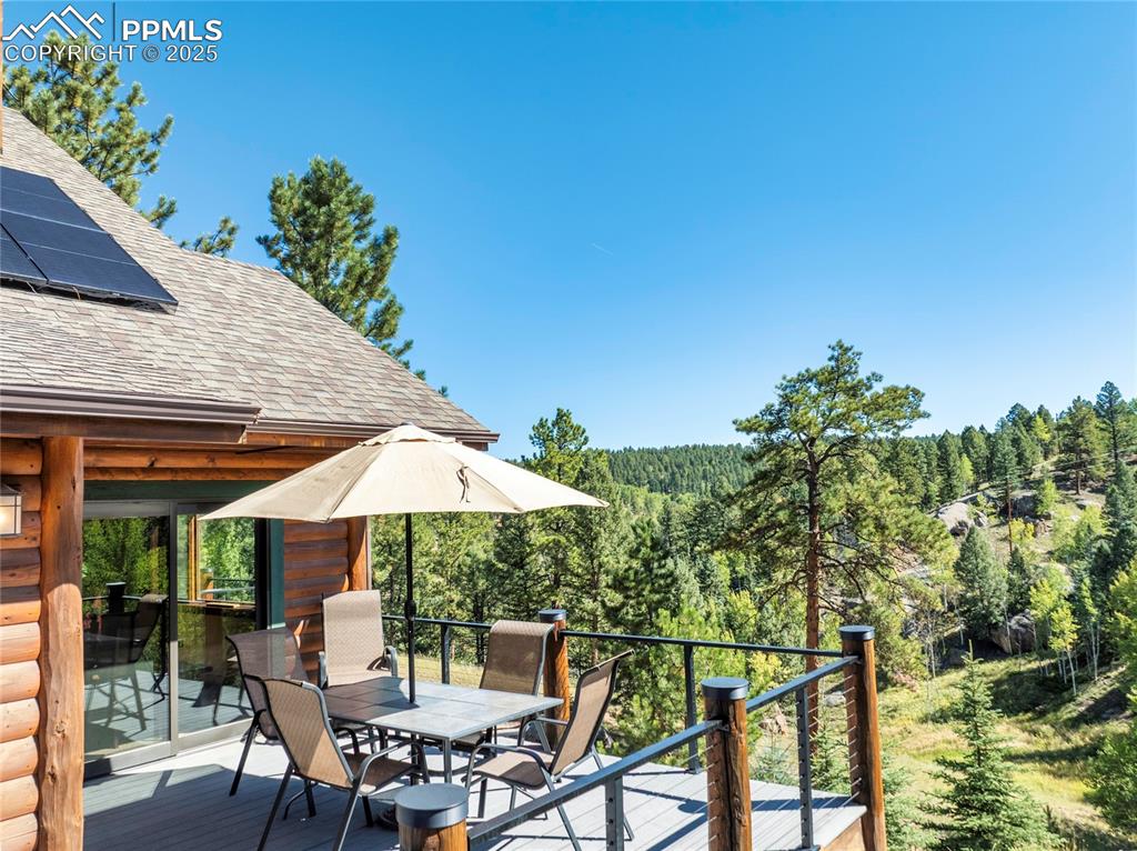 Image 4 of 38: I mean take a look at those views from the deck!