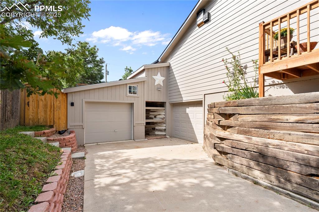 Image 30 of 37: Concrete driveway!