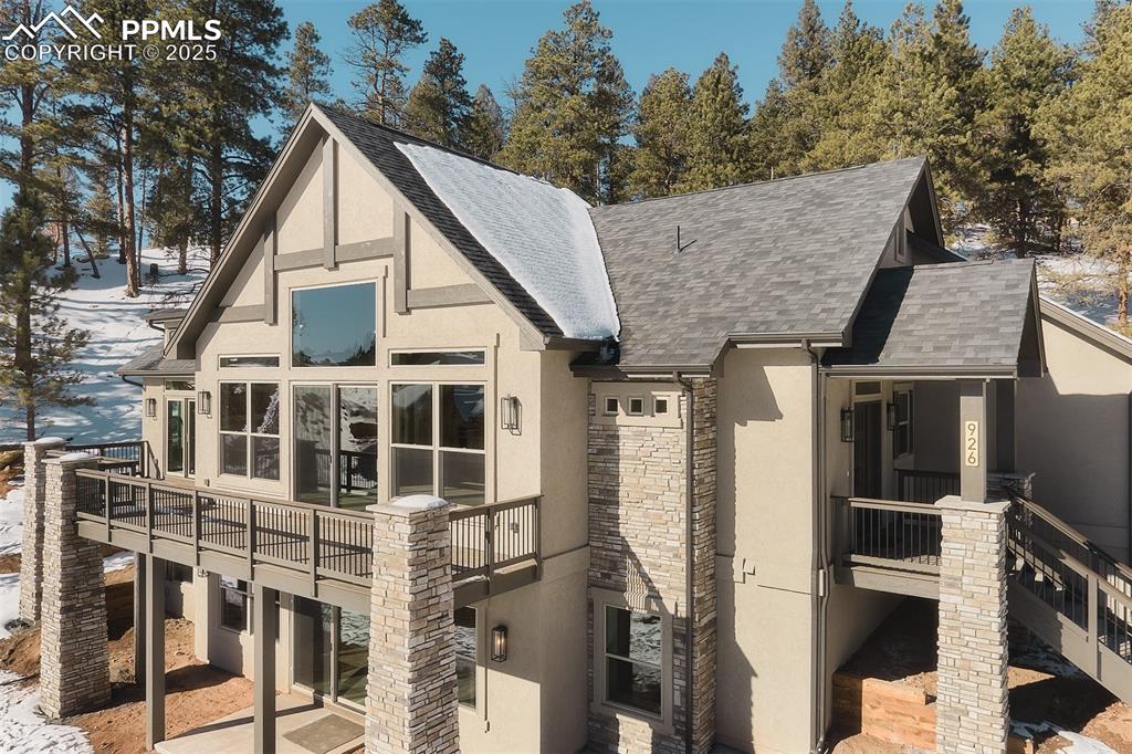 Caption: Back of Structure