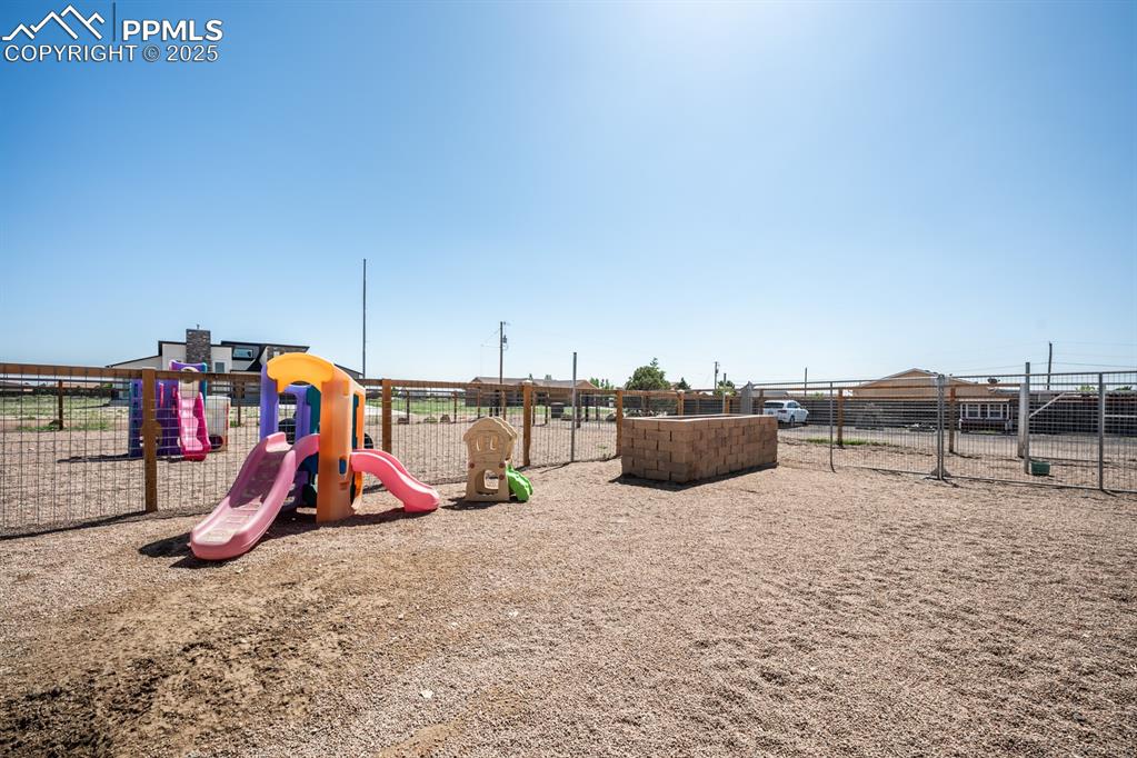 Image 38 of 39: View of community jungle gym