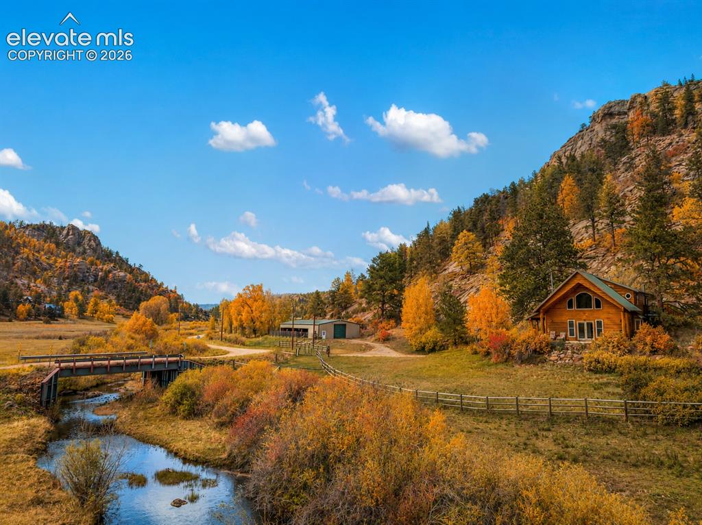 Image 1 of 50: Your dream country retreat starts here, with a tranquil stream and pictures