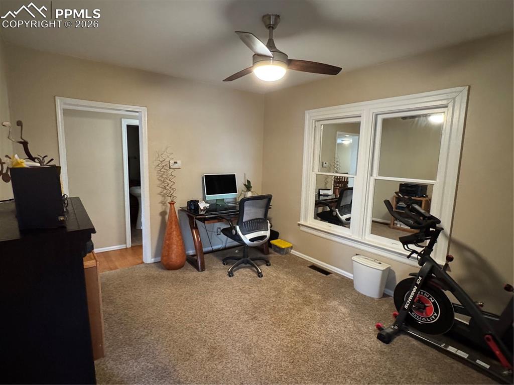 Image 5 of 22: Ceiling Fan in the Living Room