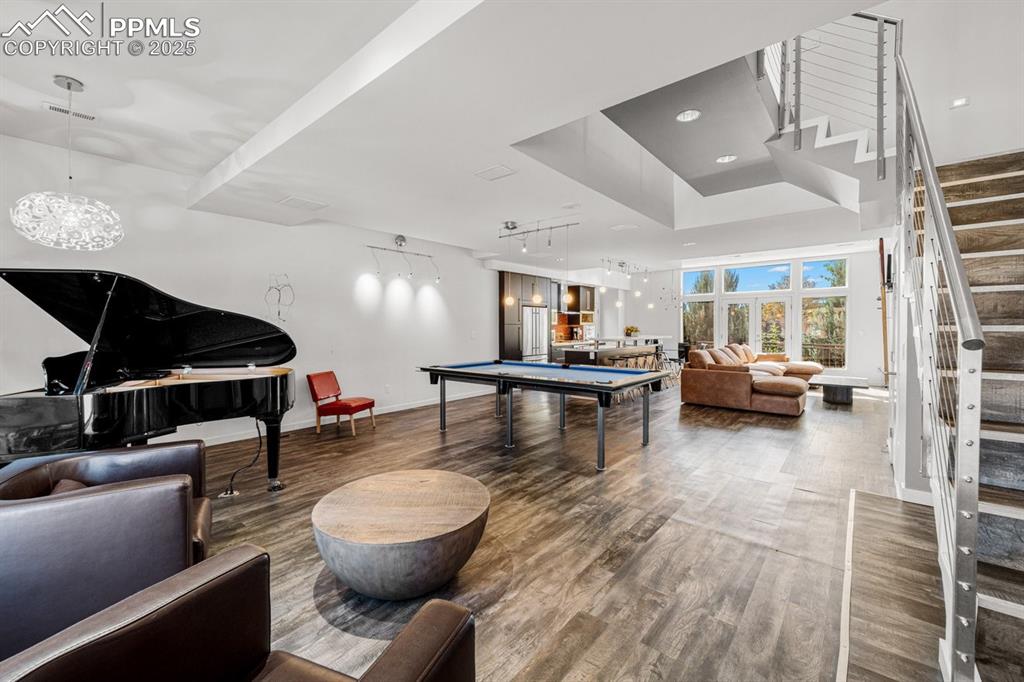Image 3 of 41: Playroom featuring recessed lighting