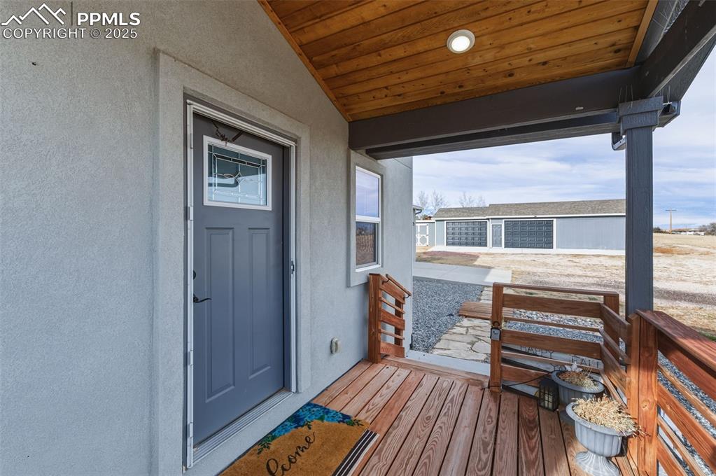 Image 4 of 50: Covered Front Porch.