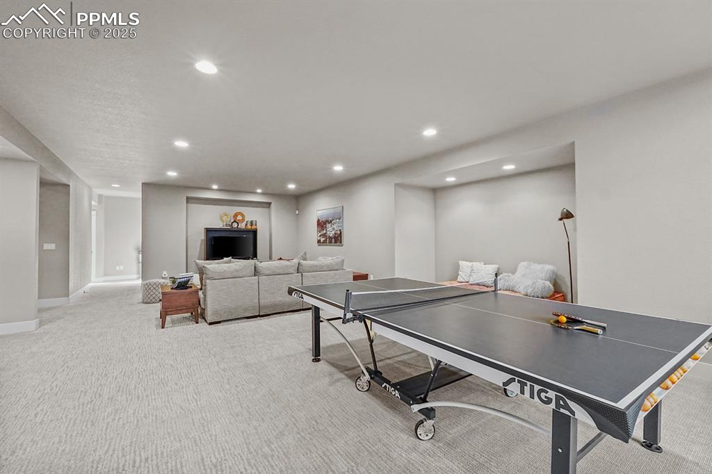 Image 24 of 46: Basement Rec Room