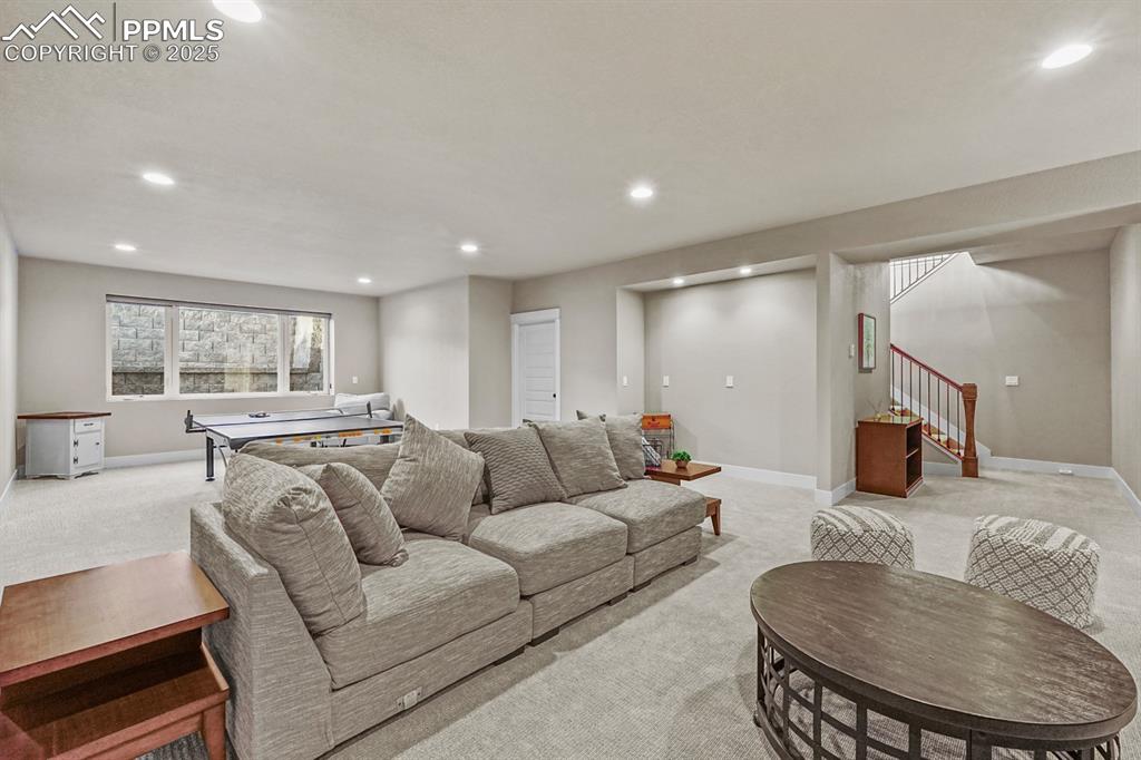 Image 4 of 46: Basement Rec Room