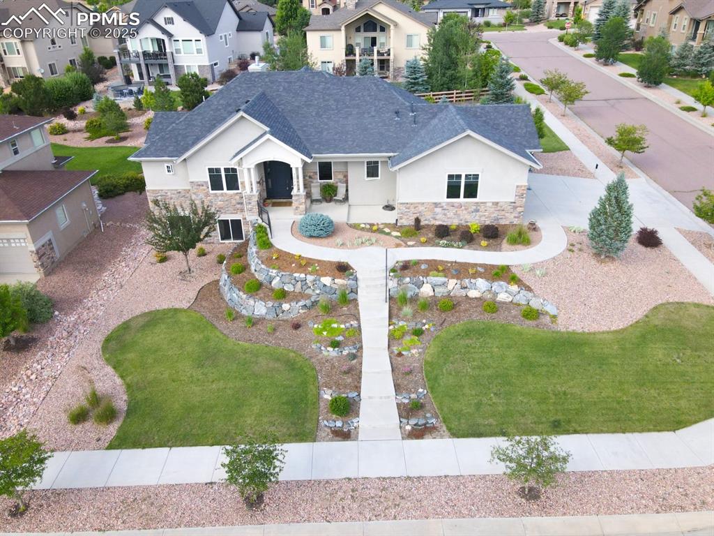 Image 46 of 46: Aerial view - corner lot!