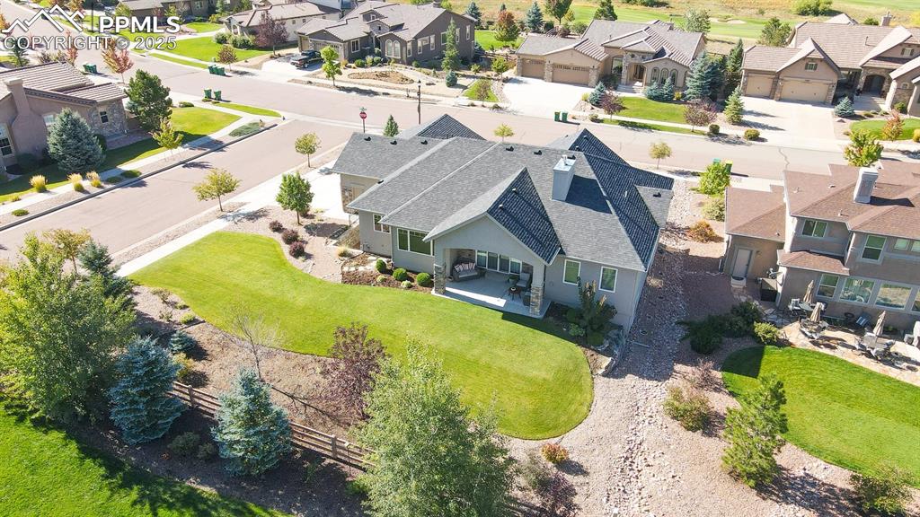 Image 6 of 46: Manicured backyard 