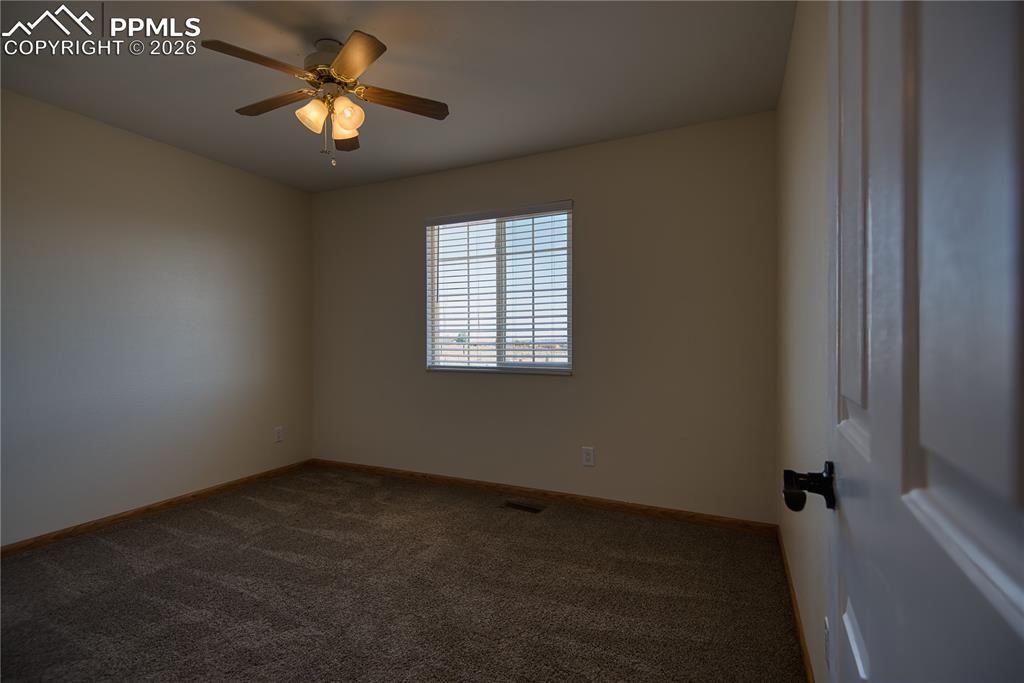 Image 18 of 27: Bedroom 2 slightly larger than Bedroom 1.