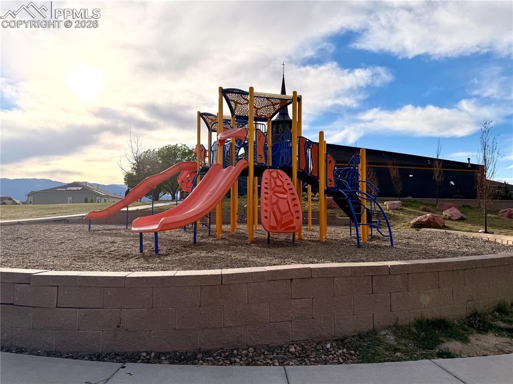 Image 31 of 34: Playgrounds make for community interaction