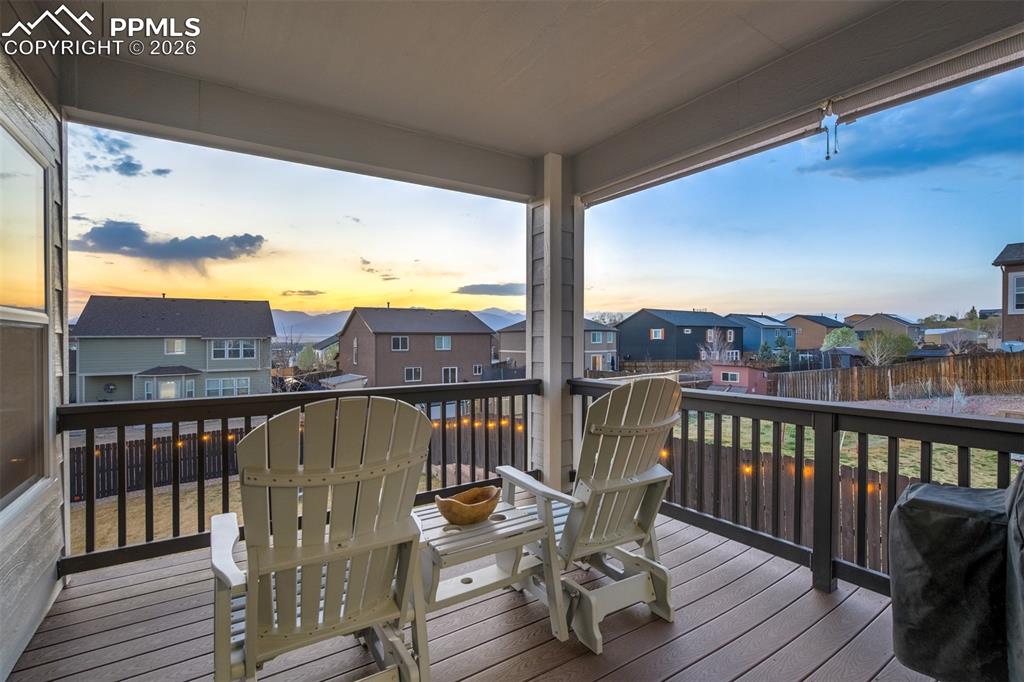 Image 4 of 46: Mountain Views from a Covered Patio