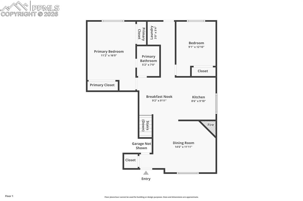 Image 39 of 40: Main Level Floor Plan