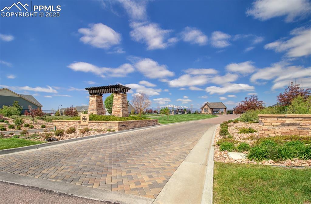 Image 32 of 39: Gated Retreat community.