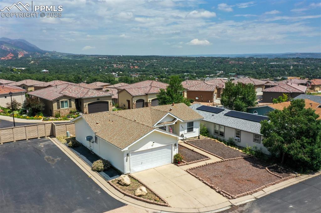 Image 2 of 31: Aerial view of residential area
