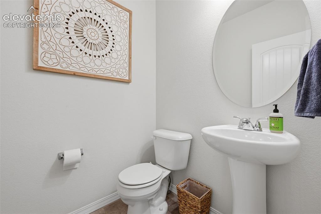 Image 17 of 42: Powder bath on the main floor