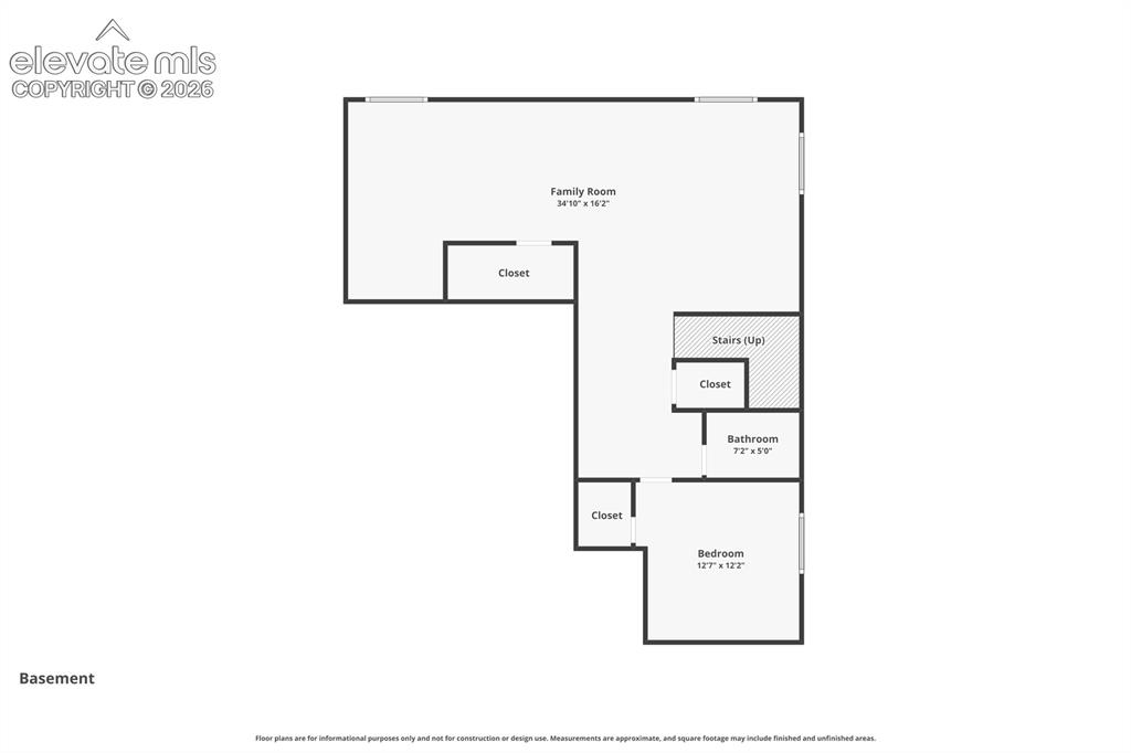 Image 41 of 42: Basement floor plan