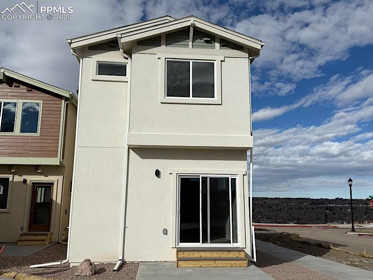 Image 42 of 48: Back of home. Please, excuse our dust as this home is currently under const