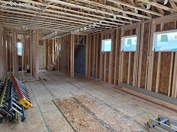 Image 9 of 20: Great Room. Please, excuse our dust as this home is currently under constr
