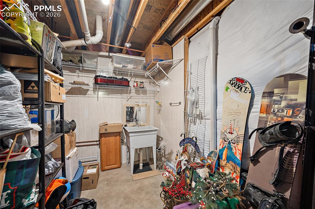 Image 47 of 49: Perfectly placed plumbed for another bathroom.  Easy to make this a 4 bed 4