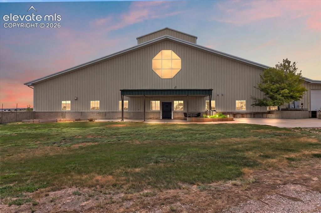 Image 1 of 50: Total square footage of the building is 27,150 sq. ft. The horse stable is