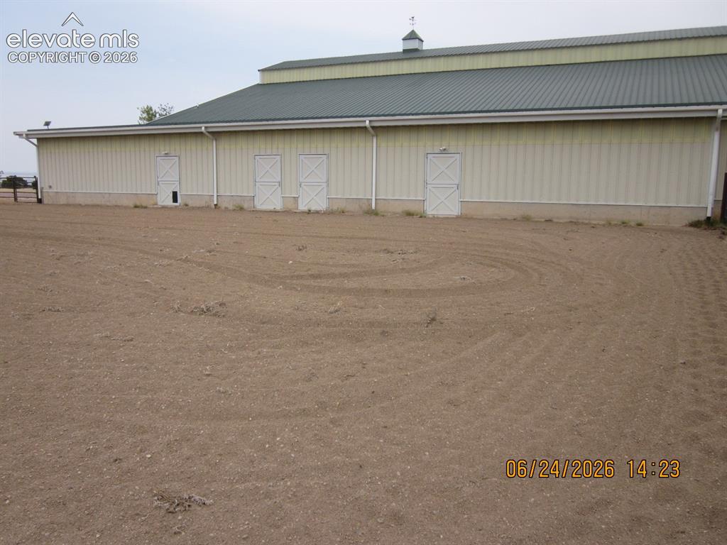 Image 4 of 34: Foundation drawing from Pueblo County before Tennis Ct. added
