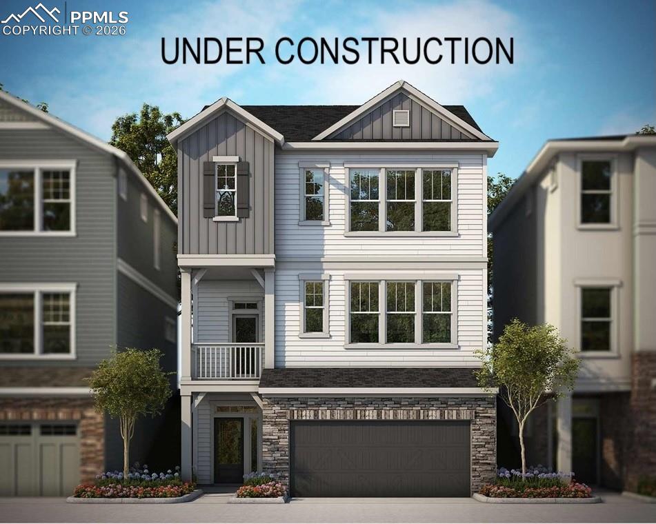 Caption: Front of Structure