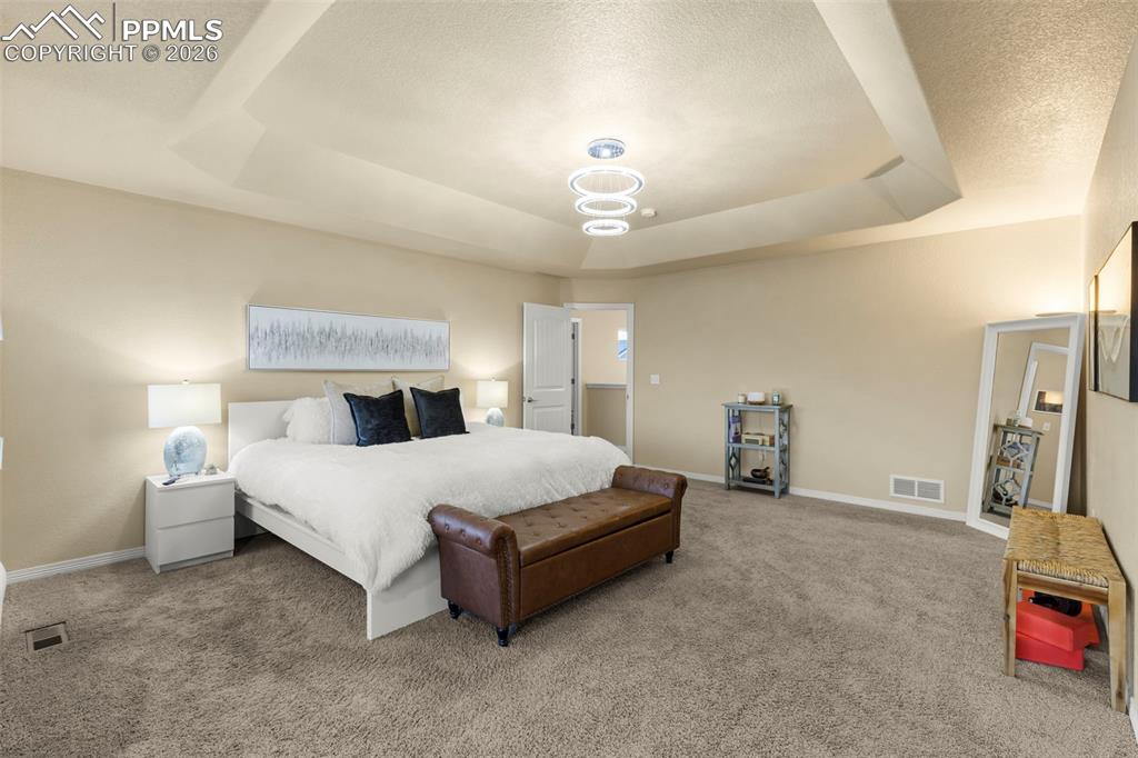 Image 31 of 50: Bedroom 1 with plenty of space, natural light, and a large closet