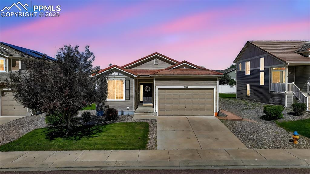 Caption: Front of Structure