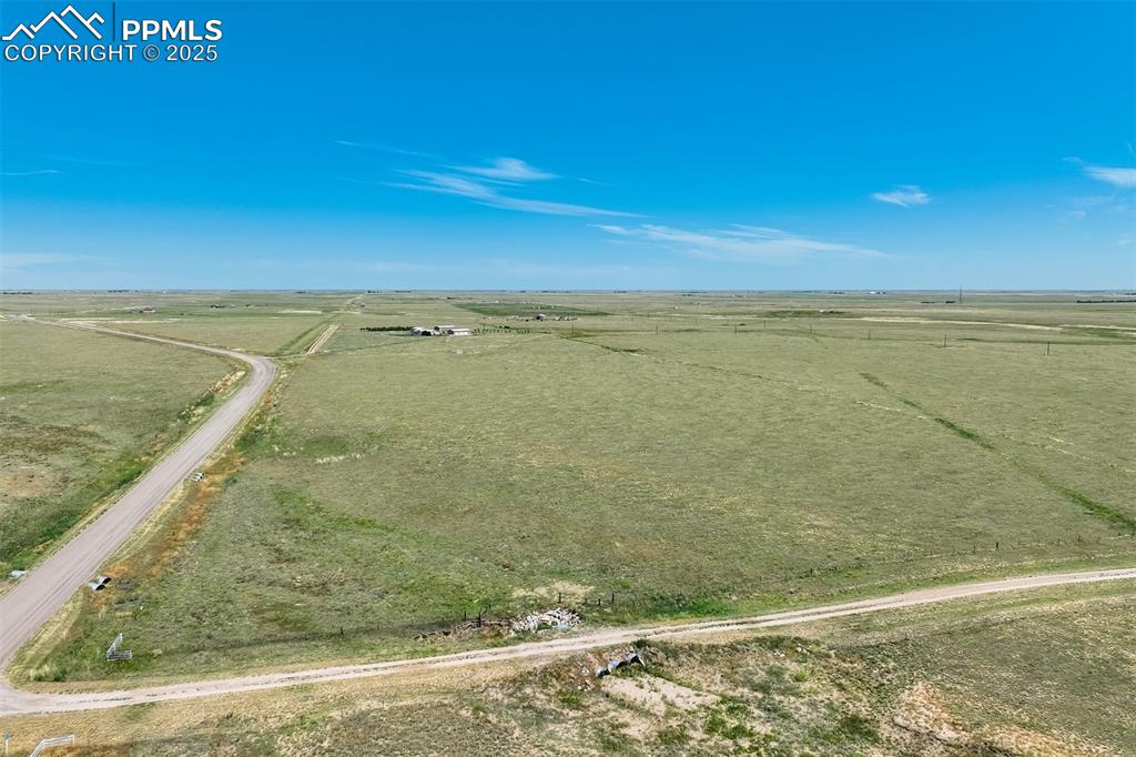 Image 5 of 25: Aerial view of sparsely populated area