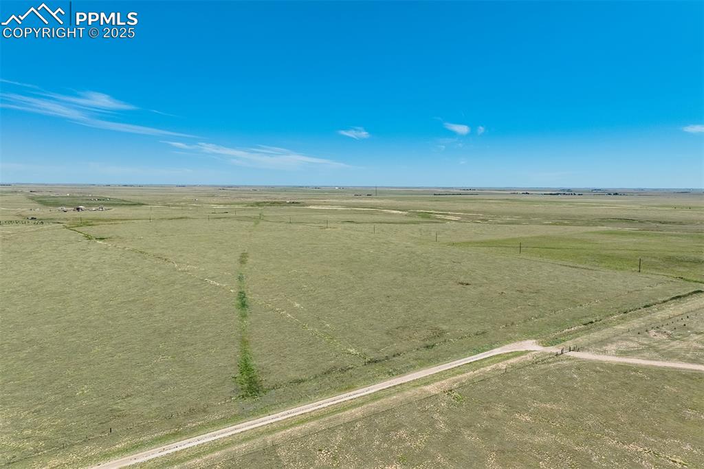 Image 8 of 25: Aerial view of sparsely populated area