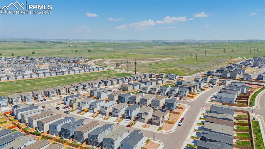 Image 33 of 35: Aerial overview of property