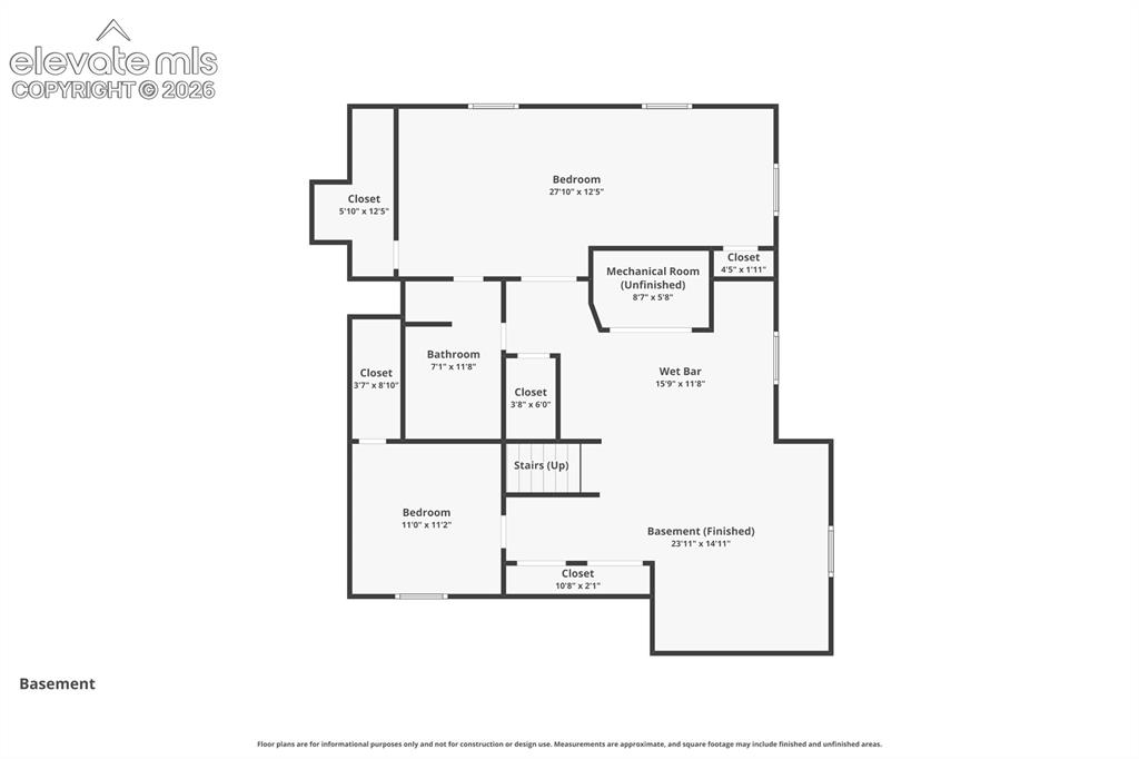 Image 45 of 50: Lower Level Floorplan