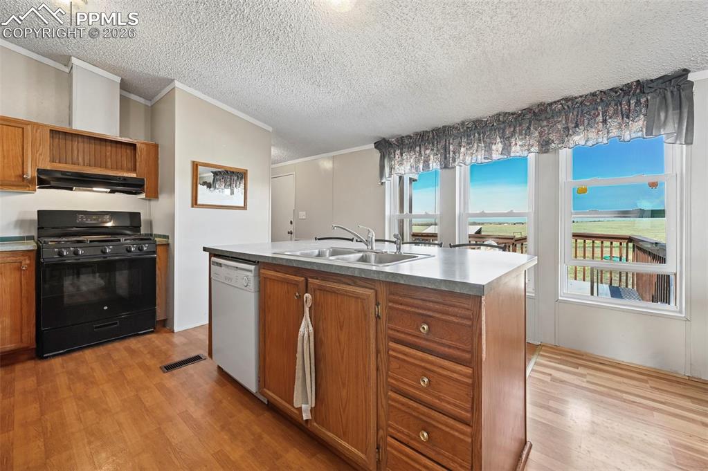 Image 19 of 47: Breakfast Bar!  Bright and Open Kitchen
