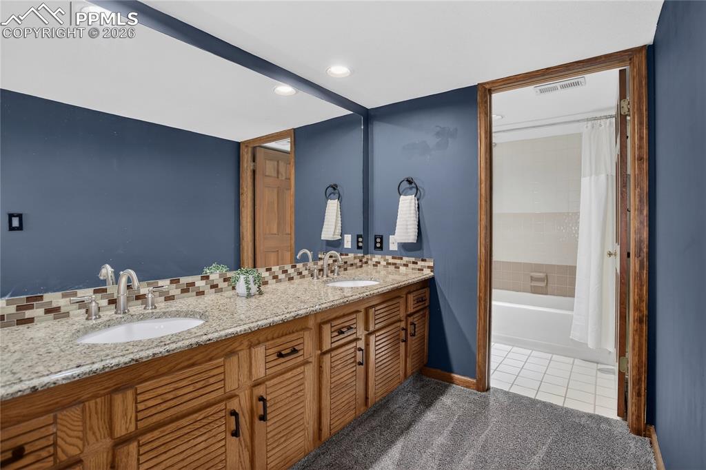 Image 31 of 42: Full bath - lower level