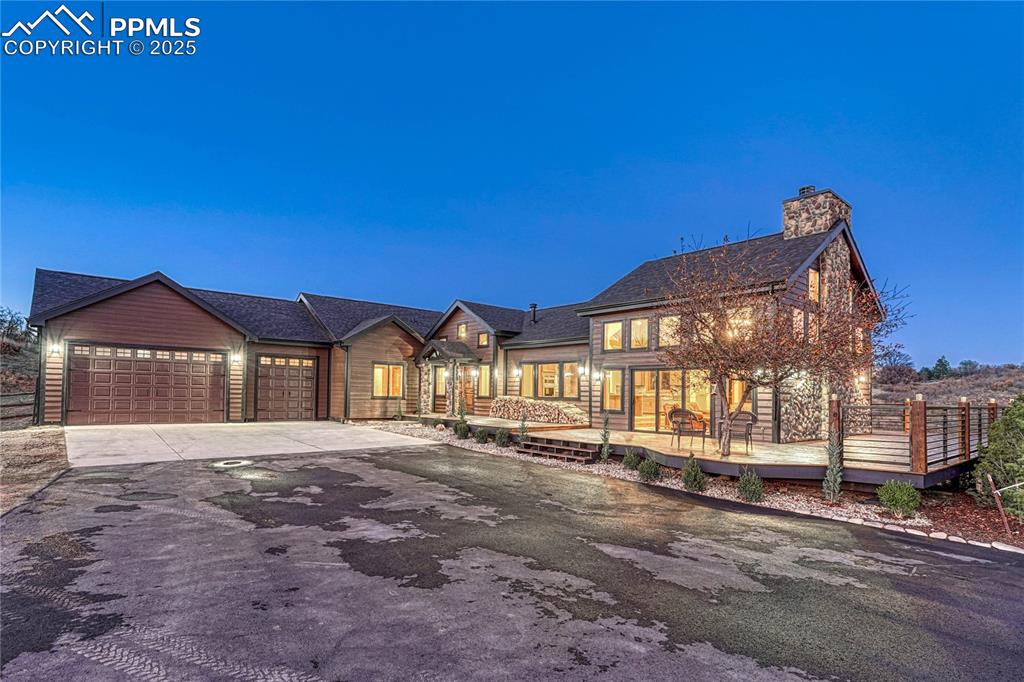 Caption: Front of Structure