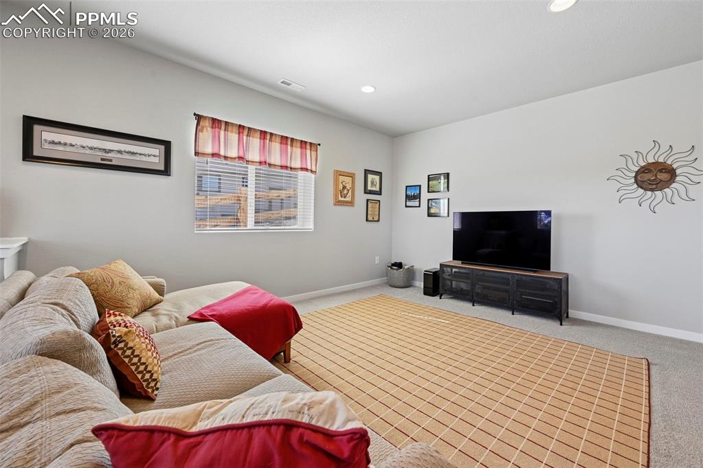 Image 30 of 49: Basement family room