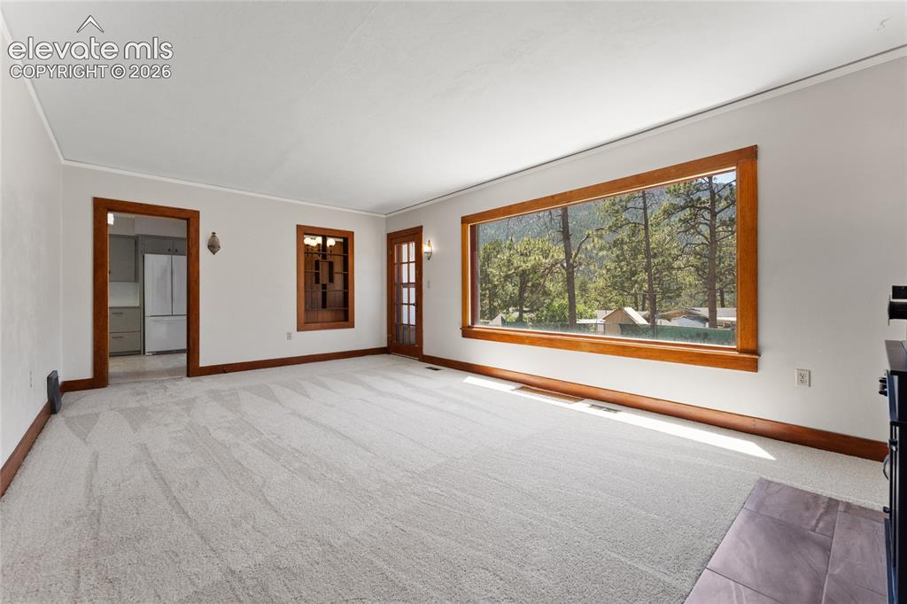 Image 6 of 38: Huge double pane picture window