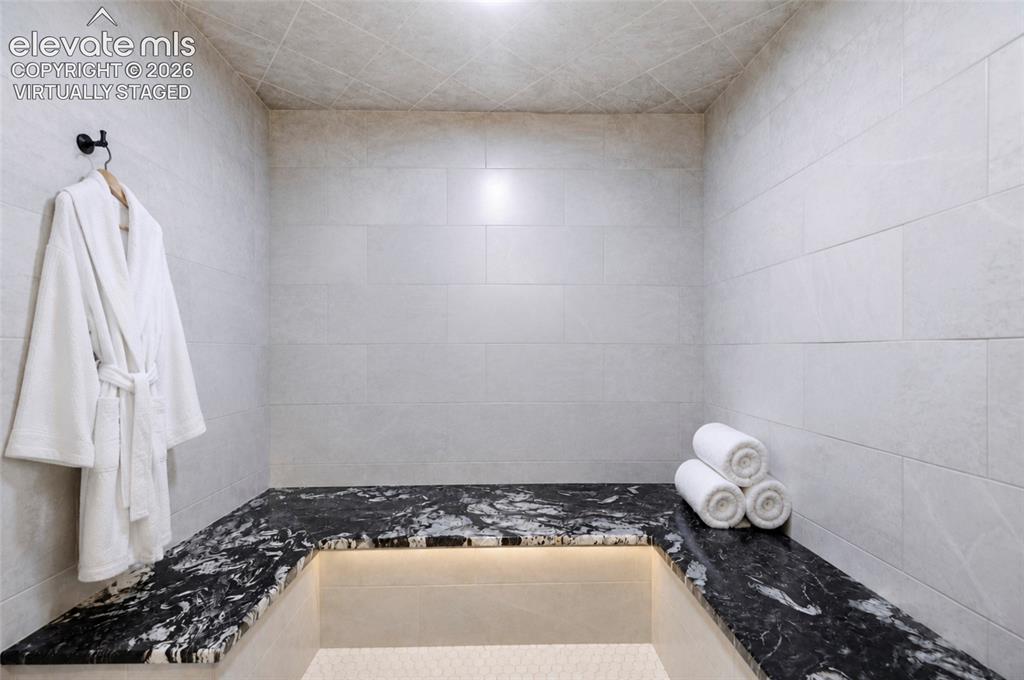 Image 17 of 50: Steam Room - Virtually Staged