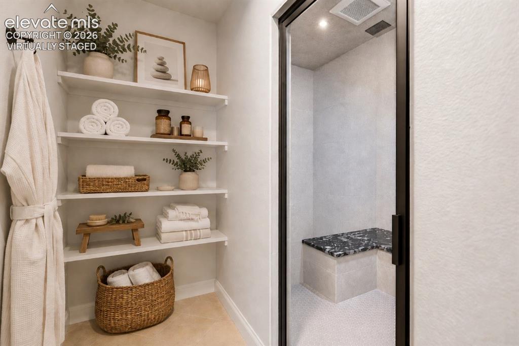 Image 18 of 50: Virtually Staged - Steam Room