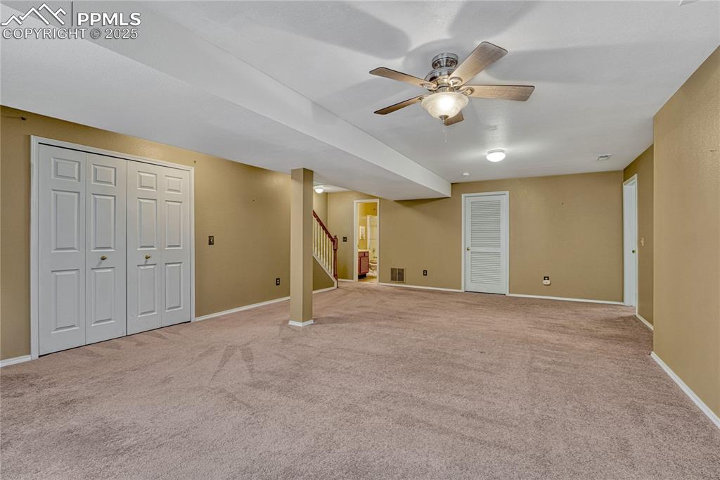 Image 33 of 47: Basement is plumbed for a wet bar